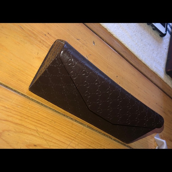 Gucci Black Bileu Square Gradient Glasses - Picture 8 of 8